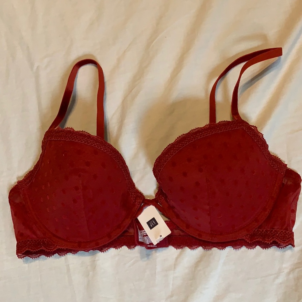 NWT gap body favorite Demi plunge bra size 34B